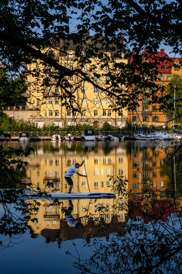 SUP w mieście, Sztokholm