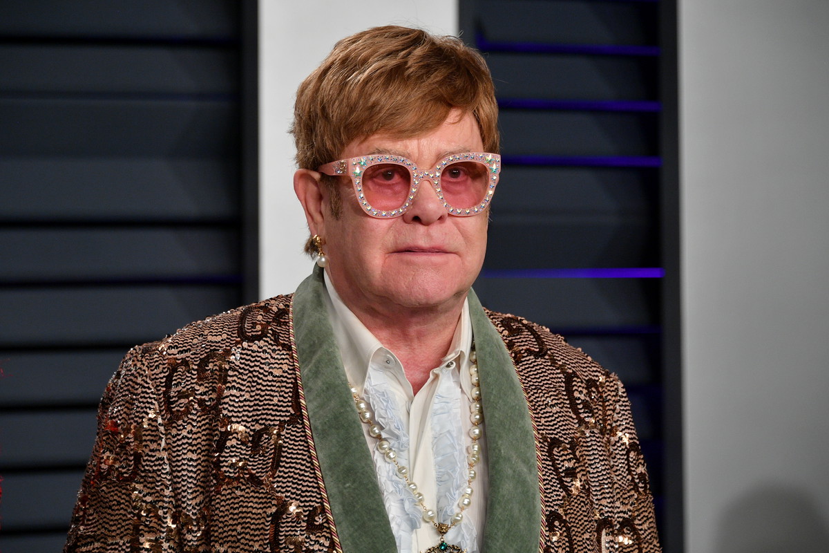 Elton John, Vanity Fair Oscar Party, Beverly Hills, 24.02.2019 rok
