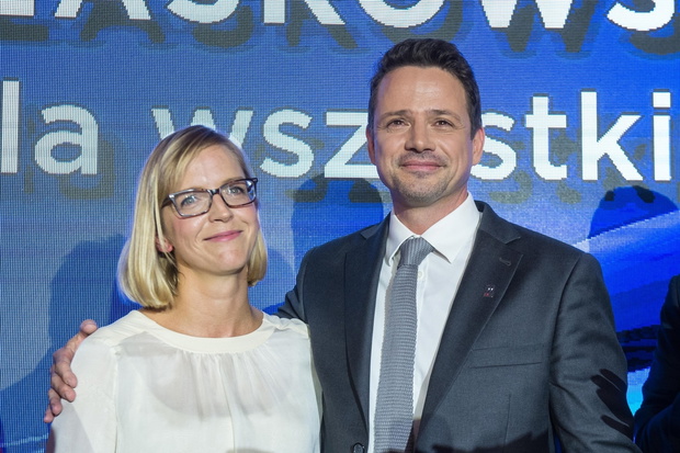 Wieczór wyborczy Koalicji Obywatelskiej w Warszawie