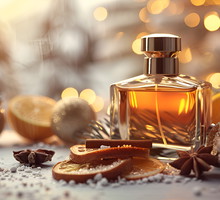 A Christmas-themed winter scent for perfume