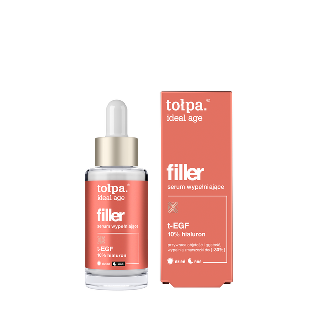 tołpa ideal age filler serum wypełniające cena ok. 64 zł (30 ml) buteleczka + kartonik