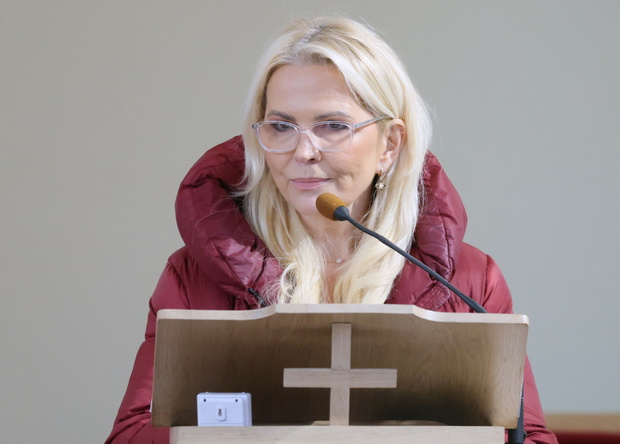 Pogrzeb Ryszarda Poznakowskiego, Anna Jurksztowicz, 13.12.2024. ,