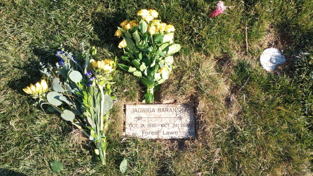 Jerzy Antczak, grób Jadwigi Barańskiej