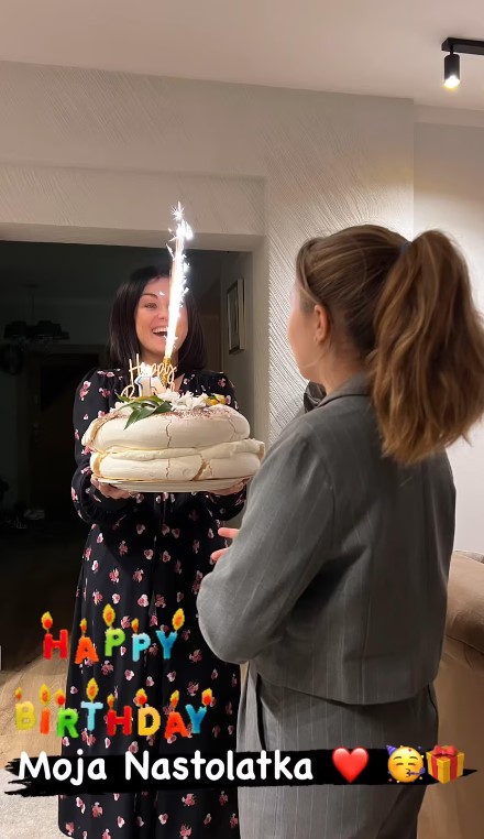 Katarzyna Cichopek, Helena Hakiel, urodziny