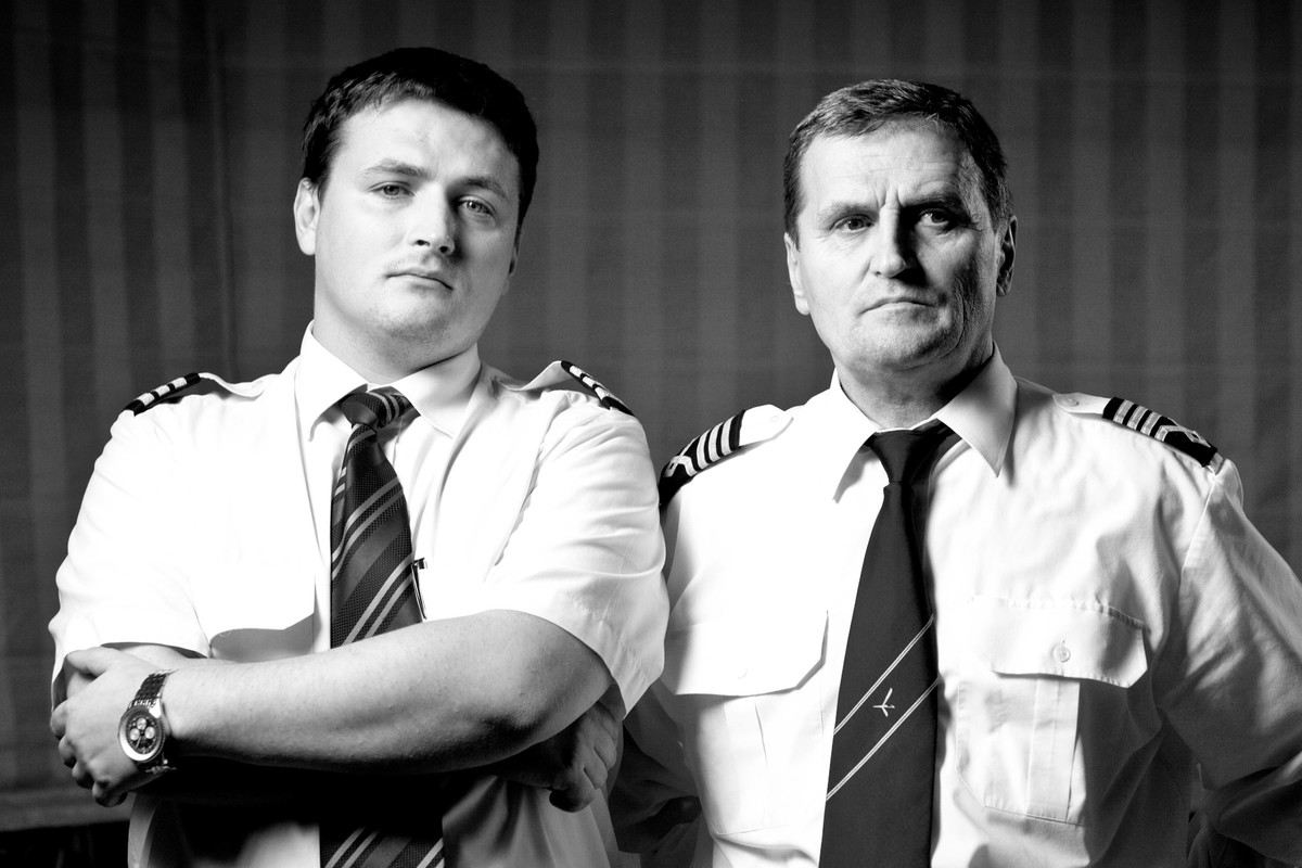 Kapitan Tadeusz Wrona w domu / Captain Tadeusz Wrona at home