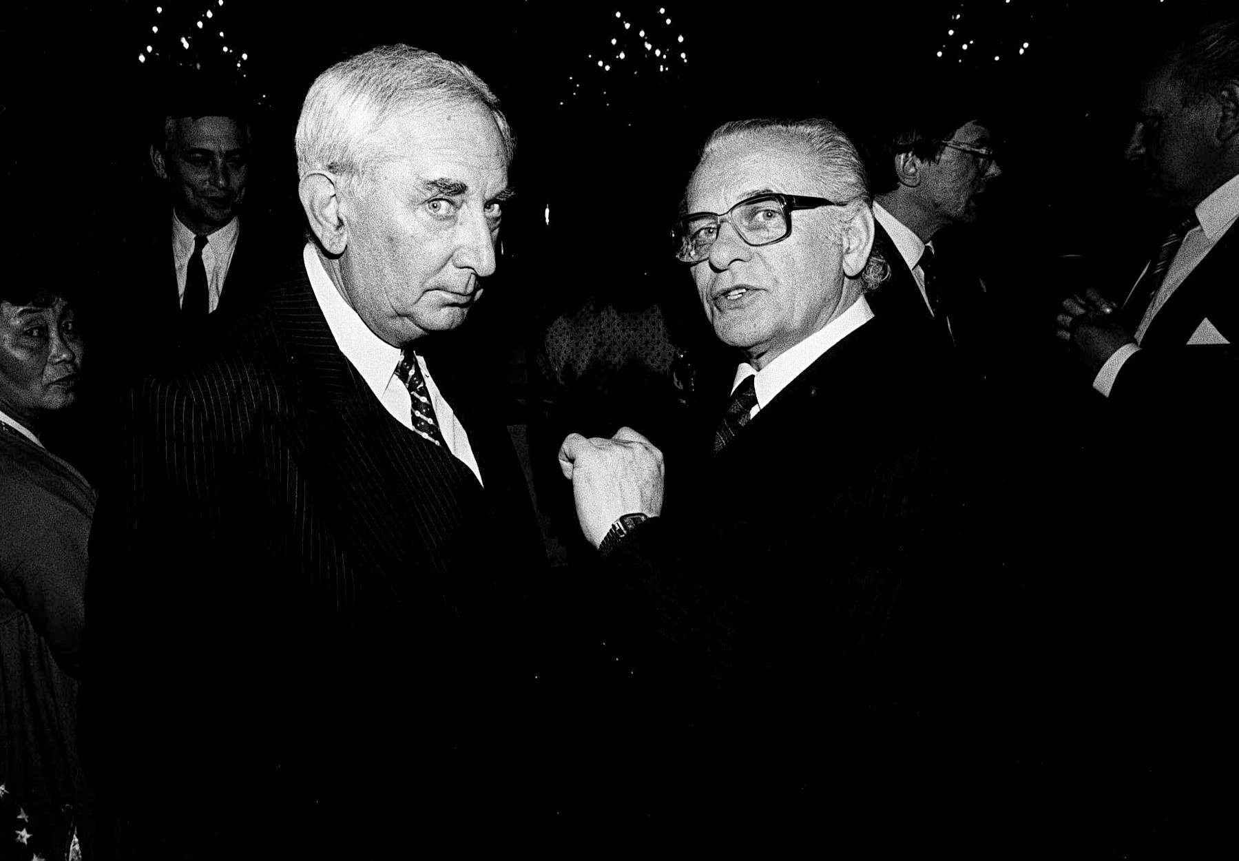 Tadeusz Łomnicki, Gustaw Holoubek, Warszawa, 1991 rok