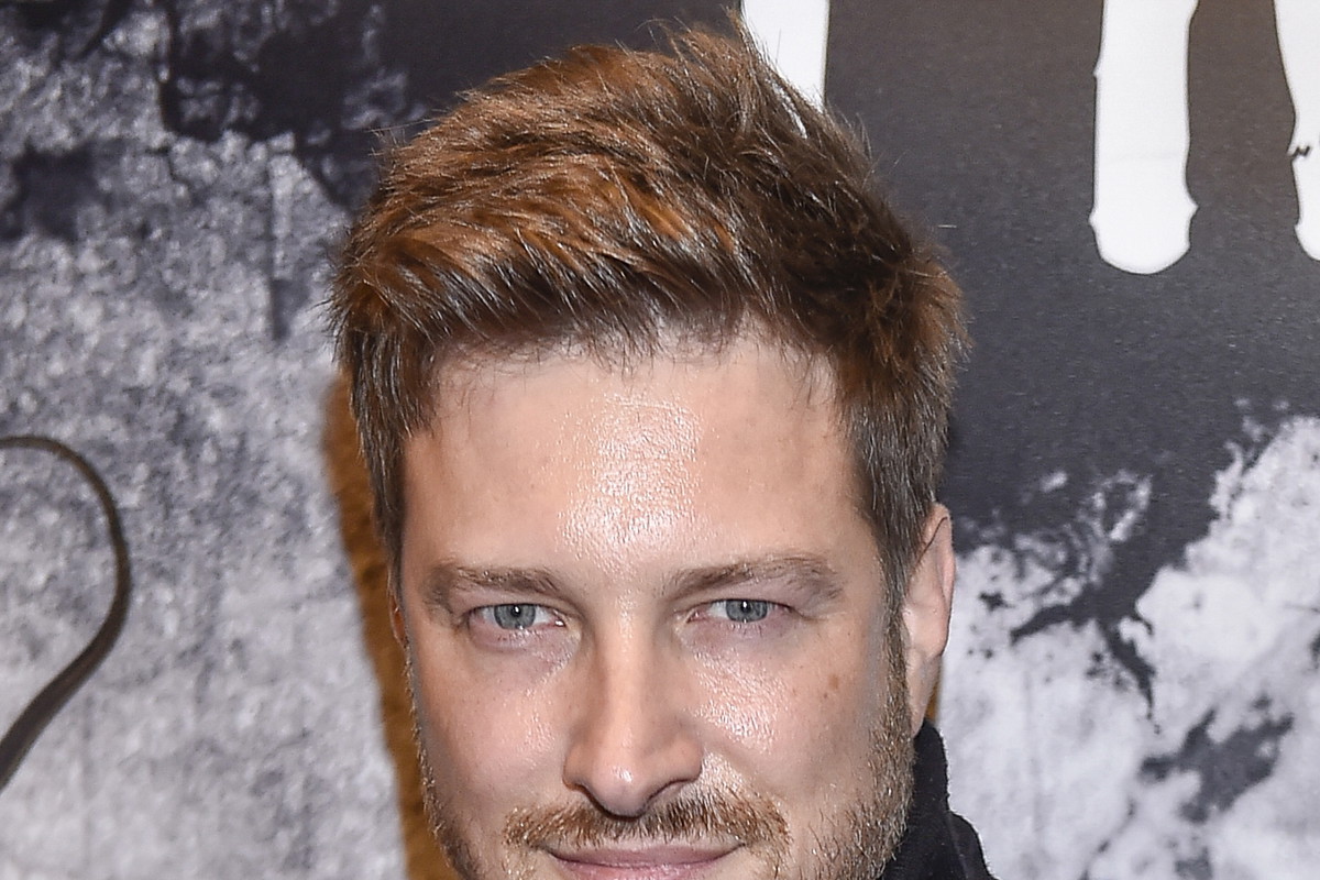 Maciej Jachowski, aktor, premiera musicalu „Nowy Jork. Prohibicja”, Warszawa, 12.01.2019 r.