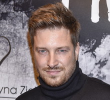 Maciej Jachowski, aktor, premiera musicalu „Nowy Jork. Prohibicja”, Warszawa, 12.01.2019 r.