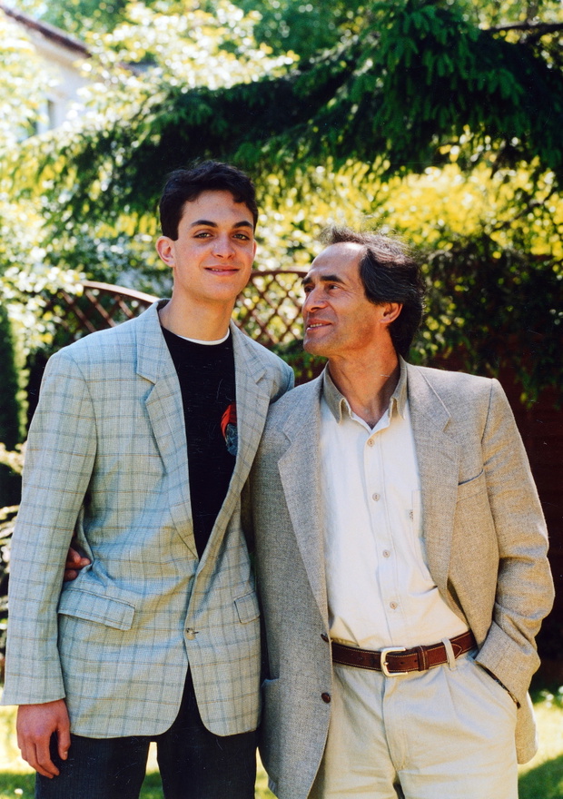 Jerzy Zelnik i syn Mateusz