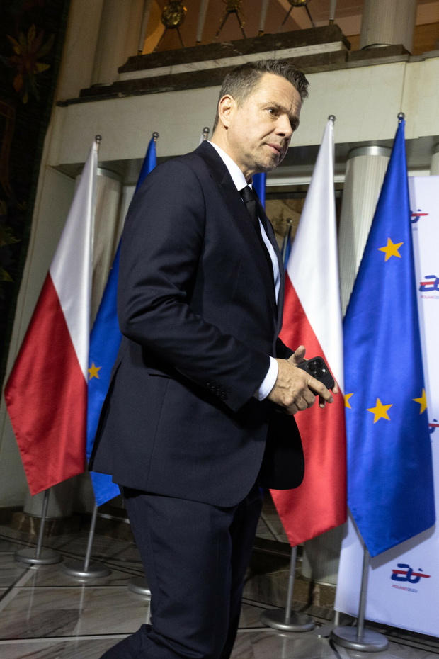 Rafał Trzaskowski, gala otwarcia polskiej prezydencji w Radzie Unii Europejskiej, Warszawa, 03.01.2025 r.
