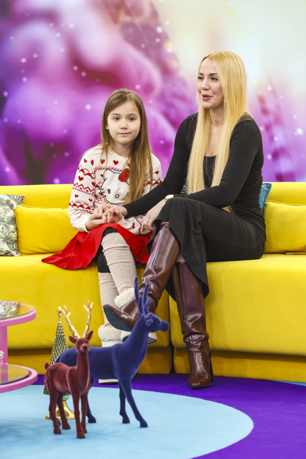 Marianna Schreiber, córka Patrycja Schreiber, „halo tu Polsat”, Warszawa, 29.12.2024 r.
