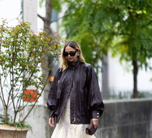 Street Style - Paris Fashion Week - Womenswear Spring/Summer 2025 - Day Eight