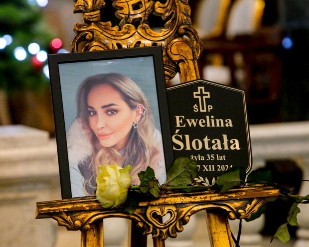 Pogrzeb Eweliny Ślotały