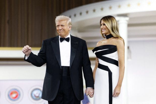 Newly-Sworn In President Trump Attends Inaugural Balls - DC