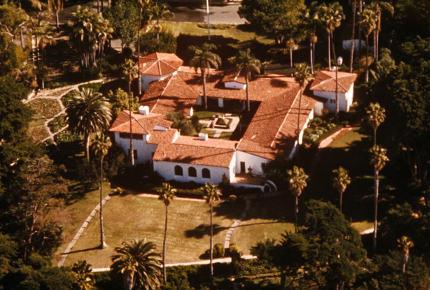Aerial View of Richard Nixon's Residence