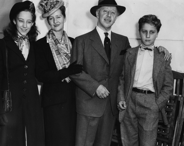 Arthur Rubenstein And Family