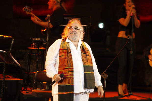 Singer Demis Rousos live in Athens