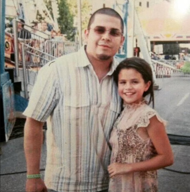 Selena Gomez z ojcem. Ricardo Joel Gomez