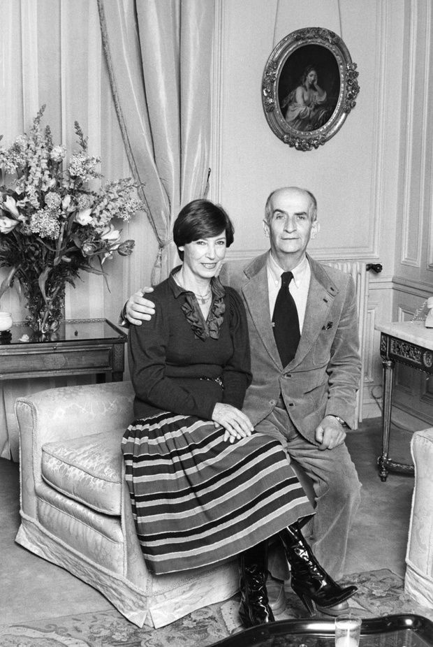 Louis de Funès et sa femme en 1979