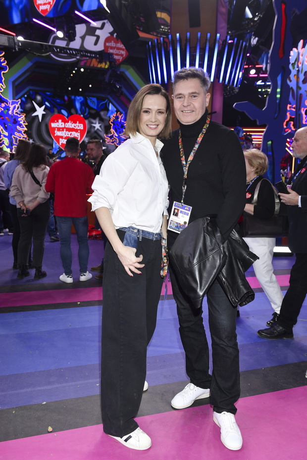 Paulina Chylewska, Marcin Feddek, 33. finał WOŚP, Warszawa, 26.01.2025 r.