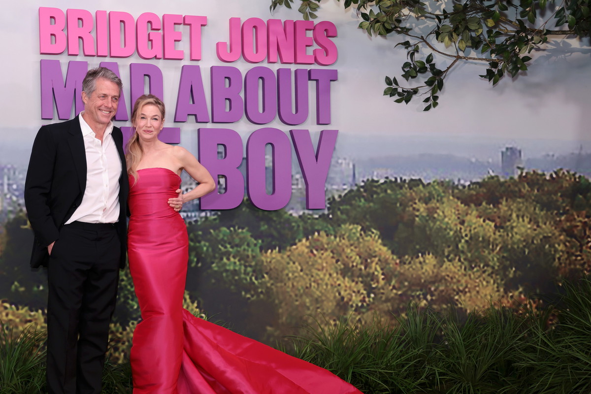 Renee Zellweger i Hugh Grant Londyn 2025
