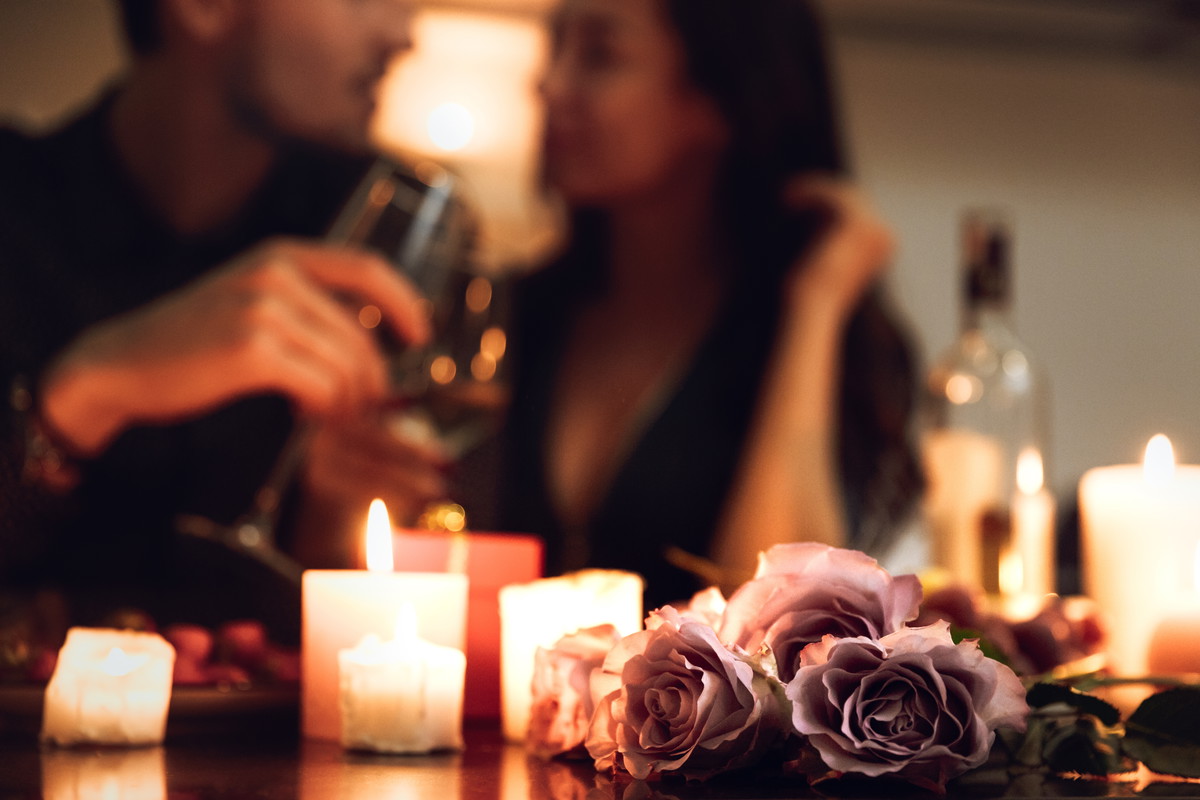 Beautiful passionate couple