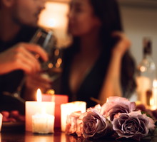 Beautiful passionate couple
