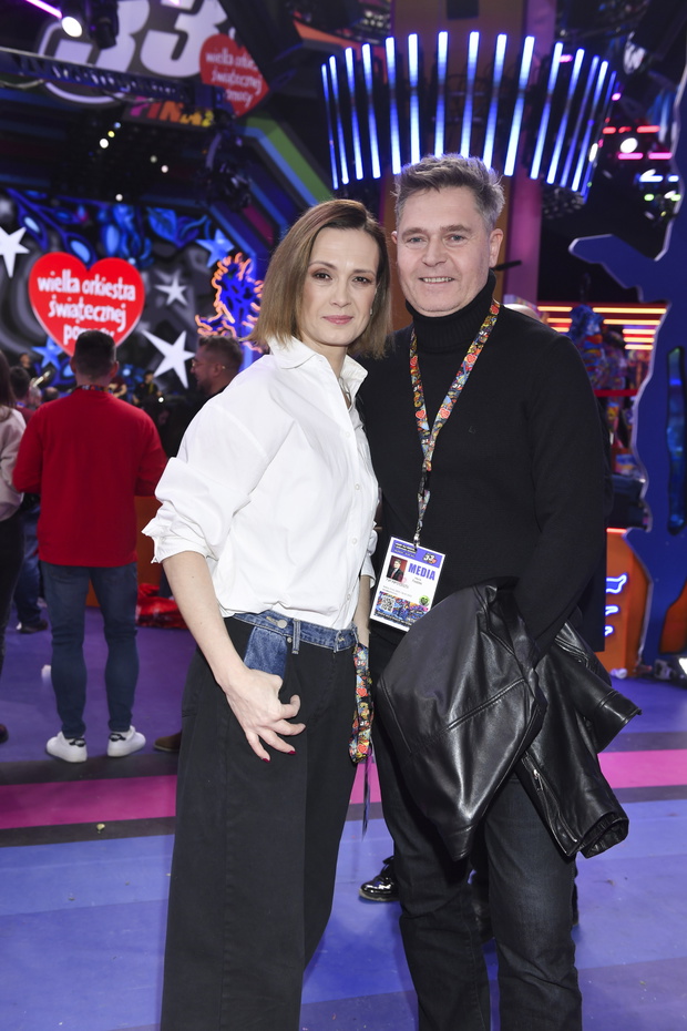 Paulina Chylewska, Marcin Feddek, 33. finał WOŚP, Warszawa, 26.01.2025 r.