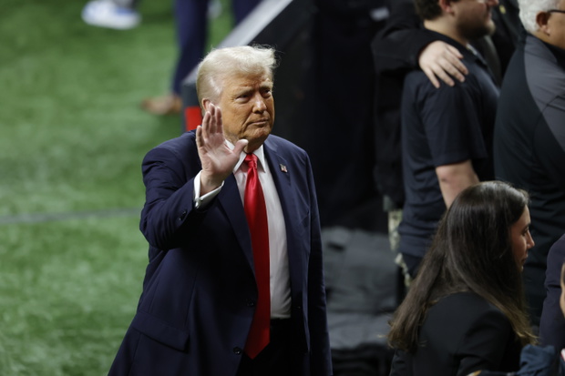 Donald Trump, Super Bowl 2025
