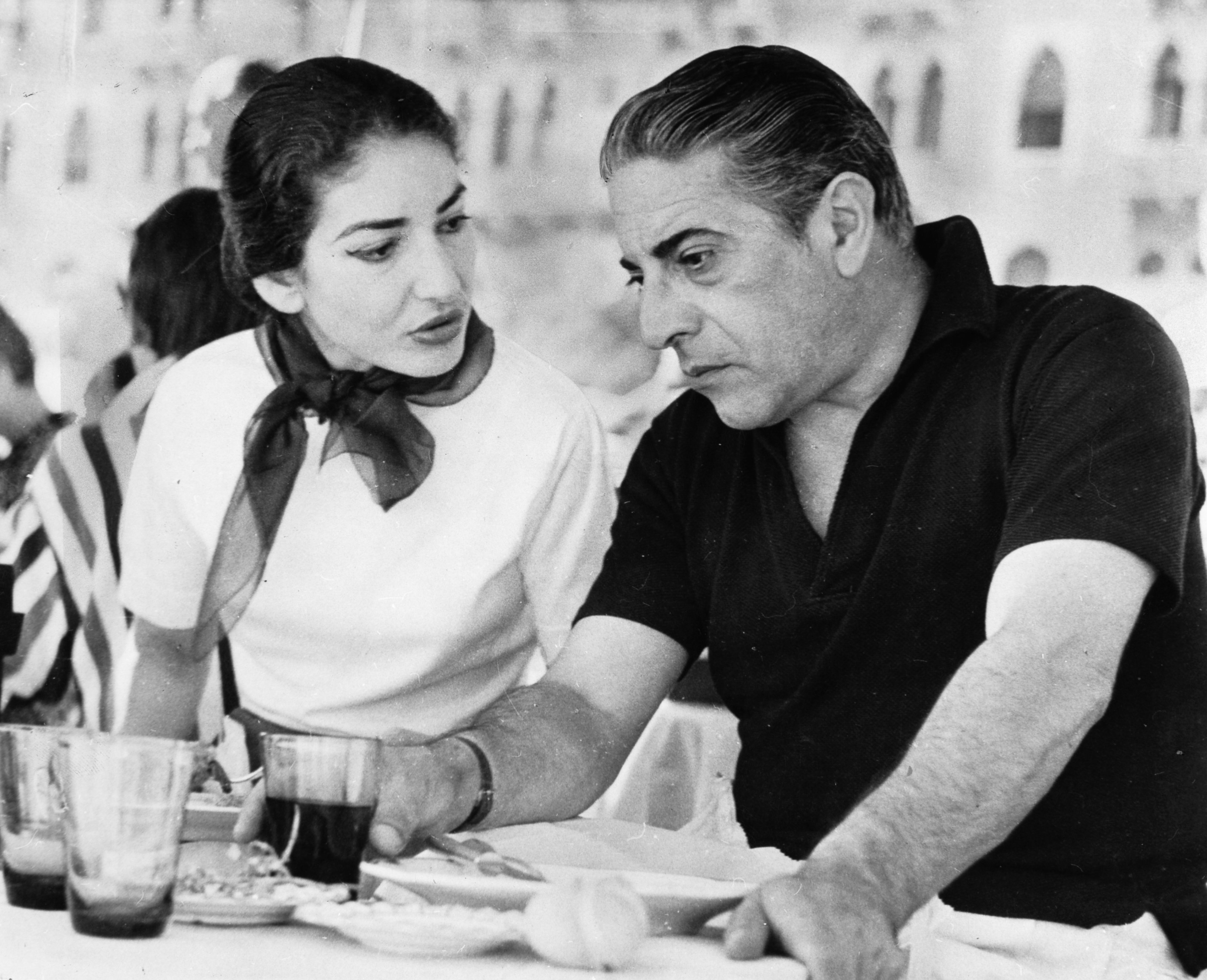 Maria Callas, Arystoteles Onassis 1957