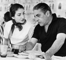Maria Callas, Arystoteles Onassis 1957