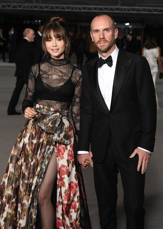 Lily Collins, Charlie McDowell,  2022 rok Los Angeles