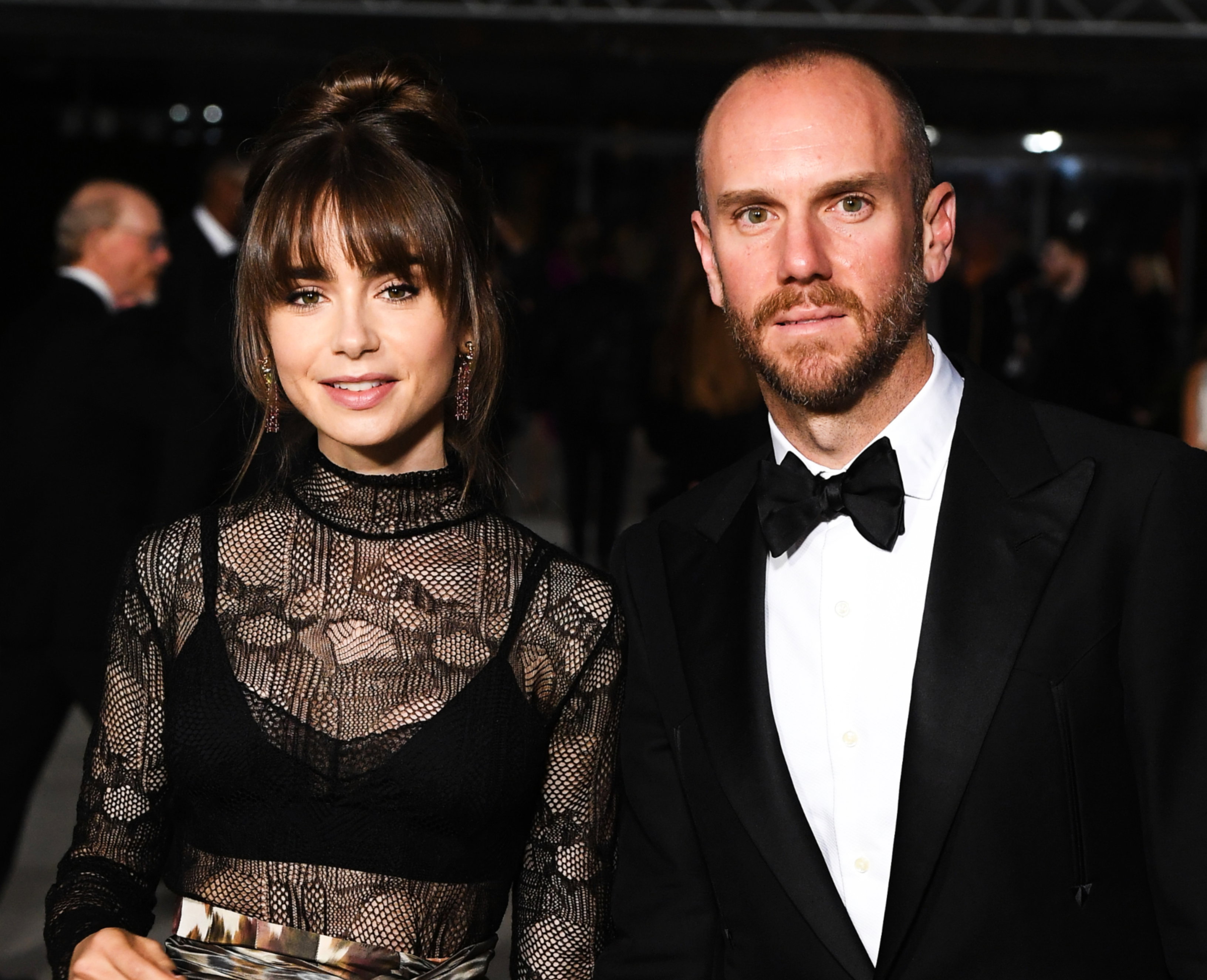 Lily Collins, Charlie McDowell, 2022 rok Los Angeles