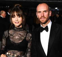 Lily Collins, Charlie McDowell, 2022 rok Los Angeles