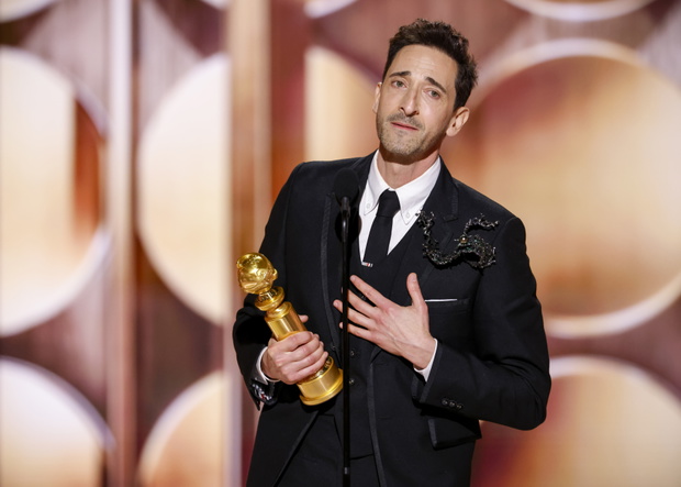 Adrien Brody, Złote Globy 2025