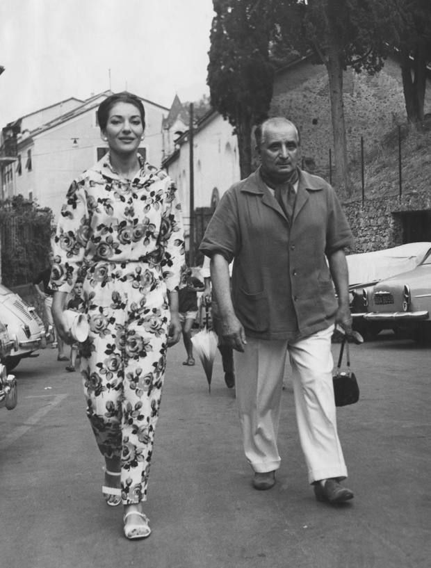 Maria Callas, Giovanni Battista Meneghini, 1959