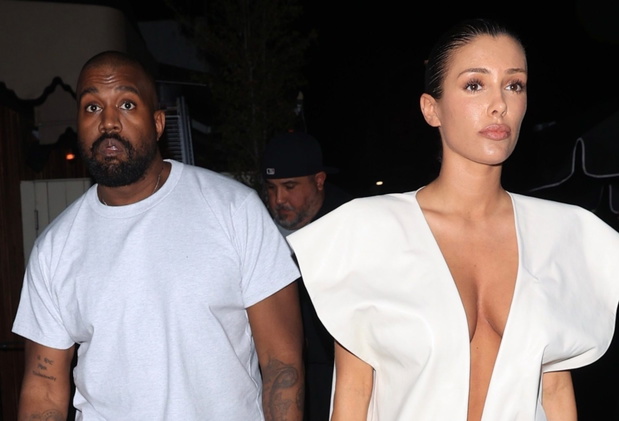Kanye West &amp; wife Bianca Censori leaving Ty Dolla $ign birthday party in WeHo