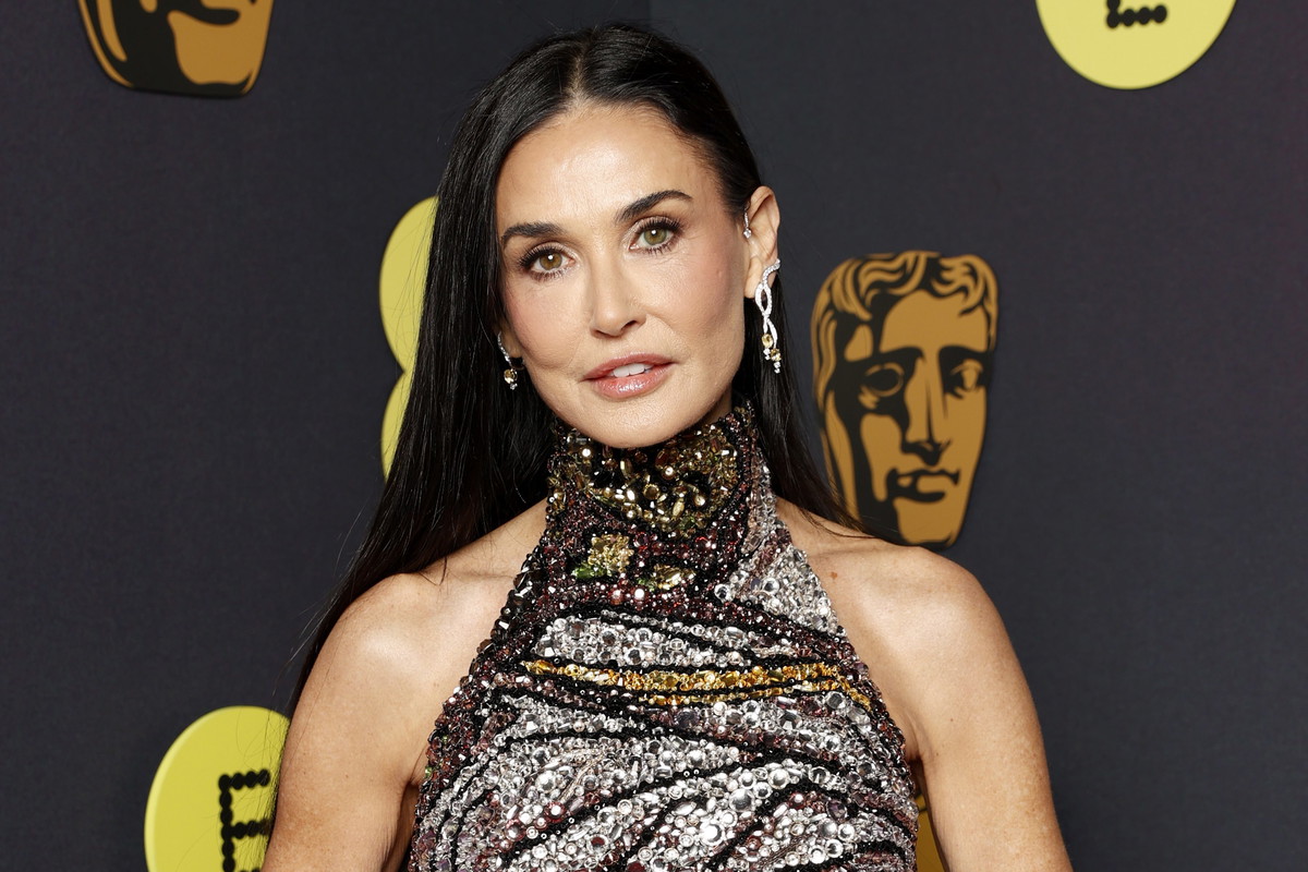 Demi Moore Bafta 2025