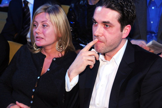 Marcin Dorociński, żona Monika Sudół, „Paszporty Polityki”, Teatr Polski, Warszawa, 08.01.2008 rok
