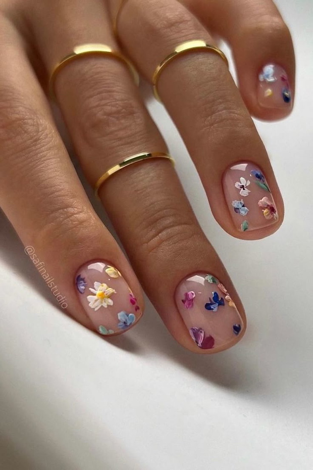 Flower Manicure_ idee unghie settembre