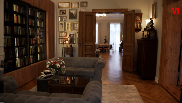 Mieszkanie Kamila Maćkowiaka salon