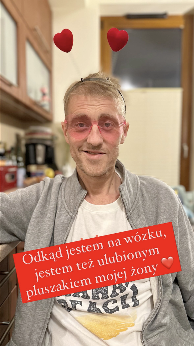 Tomasz Jakubiak świętuje Walentynki