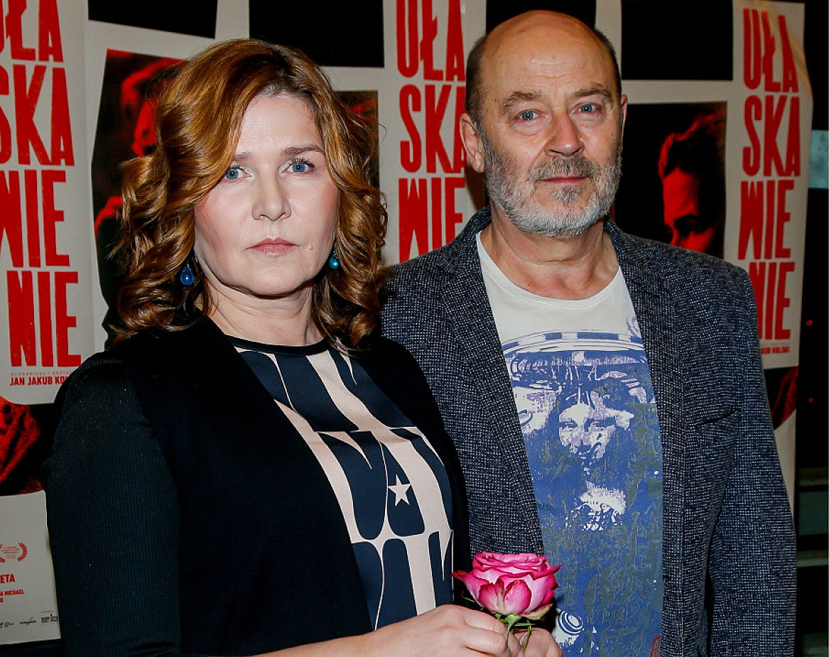 Grażyna Błęcka-Kolska, Jan Jakub Kolski, premiera filmu „Ułaskawienie”, Warszawa, 22.01.2019 rok