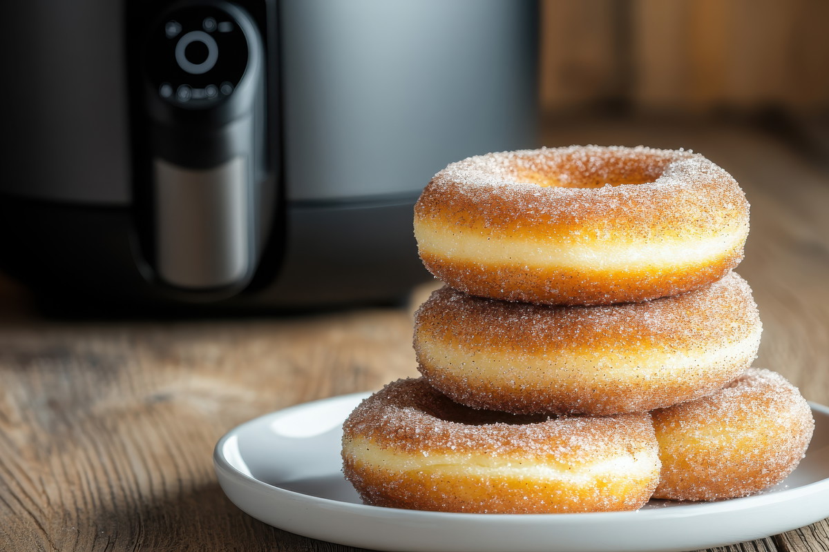 dietetyczne pączki z airfryer