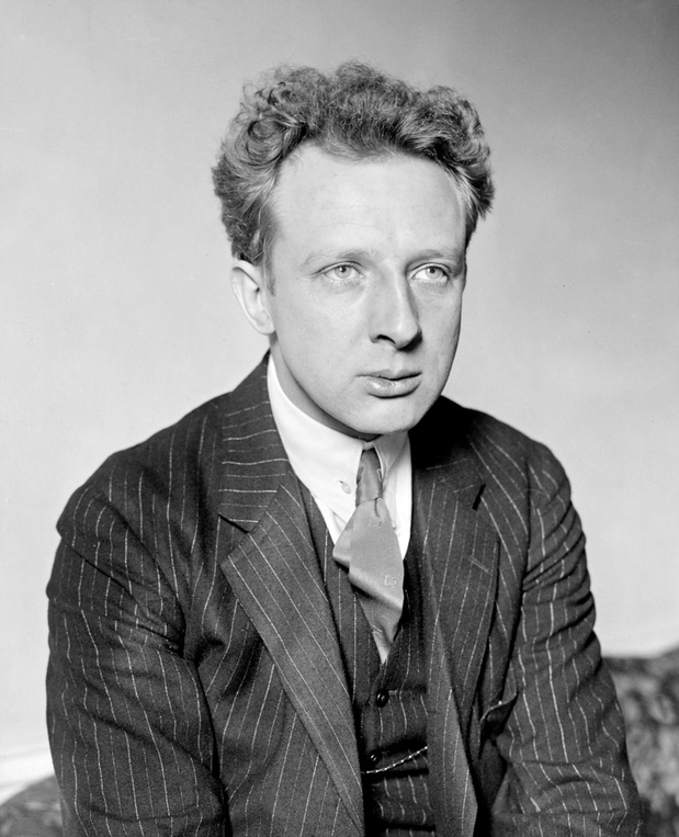 Leopold Stokowski. Portrait of the British conductor, Leopold Anthony Stokowski (1882-1977)