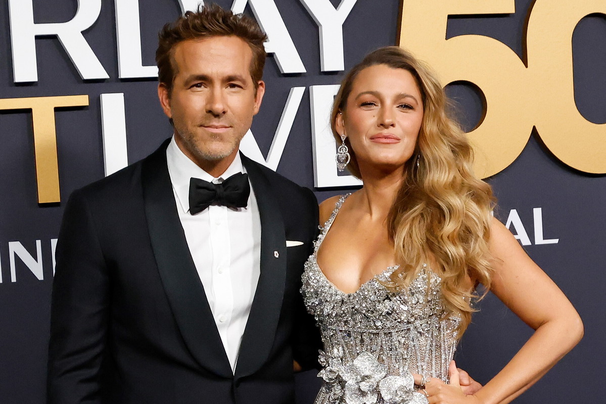 Ryan Reynolds i Blake Lively. 16.02.2025 rok.