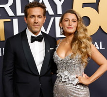 Ryan Reynolds i Blake Lively. 16.02.2025 rok.