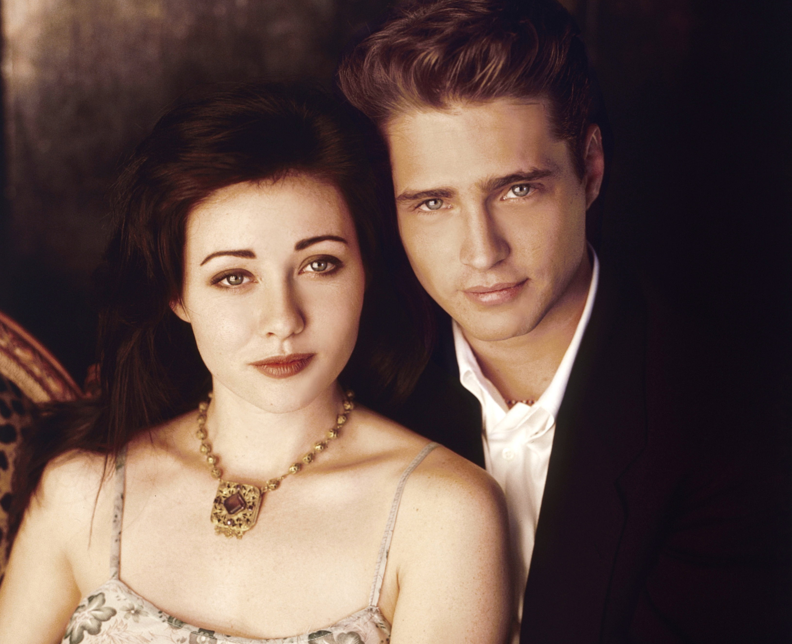 Shannen Doherty, Jason Priestly, 1993