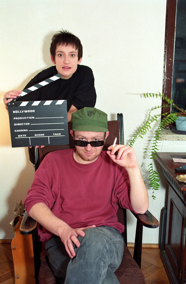 Olaf Lubaszenko i Katarzyna Groniec