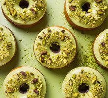 pistacjowe pączki